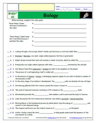 FREE Worksheet for the "Greatest Discoveries with Bill Nye" *- Biology - Episode FREE Differentiated Worksheet / Video Guide