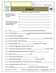 FREE Differentiated Worksheet for EYEWITNESS * - Insect - Episode FREE Differentiated Worksheet / Video Guide