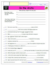 FREE Differentiated Worksheet for the Magic School Bus * - In The Arctic - Episode FREE Differentiated Worksheet / Video Guide