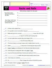 FREE Differentiated Worksheet for the Magic School Bus * - Rocks and Rolls - Episode FREE Differentiated Worksheet / Video Guide
