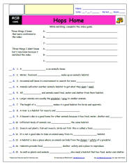 FREE Differentiated Worksheet for the Magic School Bus * - Hops Home - Episode FREE Differentiated Worksheet / Video Guide