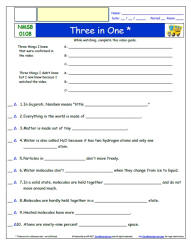 FREE Differentiated Worksheet for The Magic School Bus - Rides Again * -  Three in One - Episode FREE Differentiated Worksheet / Video Guide