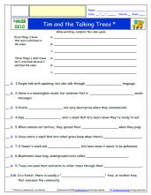 FREE Worksheet for the The Magic School Bus - Rides Again *- Tim and the Talking Trees    Episode FREE Differentiated Worksheet / Video Guide