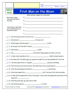FREE Differentiated Worksheet for NOVA * - First Man on the Moon  - Episode FREE Differentiated Worksheet / Video Guide