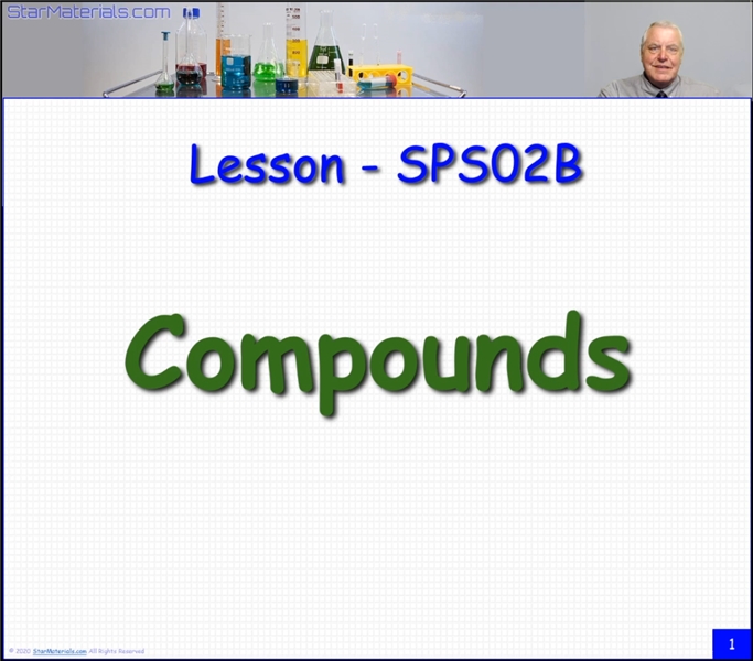FREE Middle School Science Video Lessons - STAR** Compliant Free Middle School Science Video Lesson on Compounds