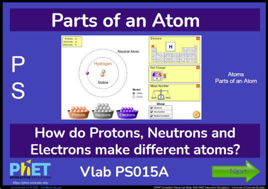 ../../../Science_Middle School Science Virtual Labs - STAR** Compliant - Middle School Science Virtual Labs on Parts of an Atom