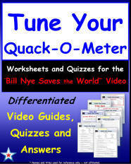 FREE Bill Nye Saves the World - Worksheet and video guide - FREE